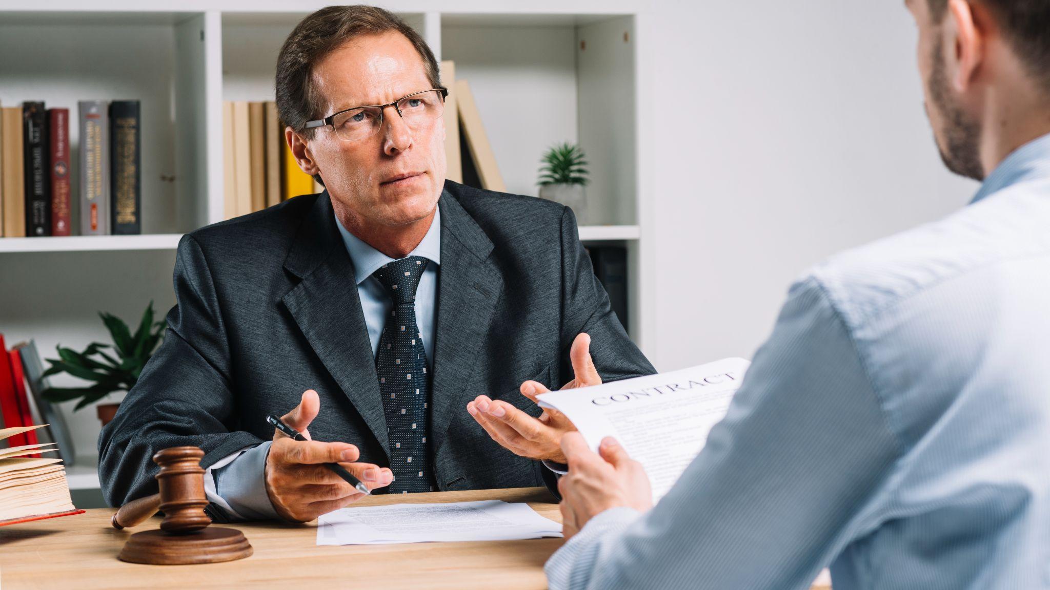Public adjuster and property damage attorney side-by-side comparison table